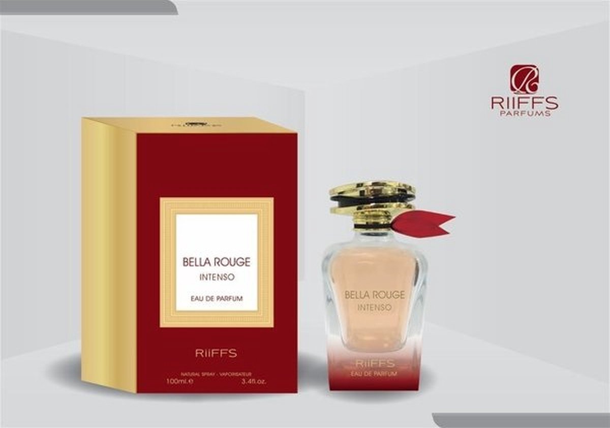 Bella Rouge intenso - eau de parfum - 100ml - dames - Riiffs