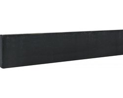 Intergard Betonplaat hout beton schutting antraciet 184x25x3,5cm