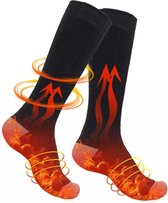 Chaussettes Chaussettes - Thermo Chaussettes - Batterie rechargeable - Unisexe - 3 réglages de chaleur - Batterie 4000 mAh - Taille unique - Sports d'hiver - Marche - Ski