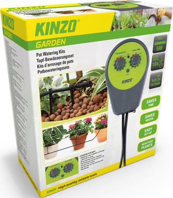 Bewateringsset voor 20 (pot)planten - Netherlands