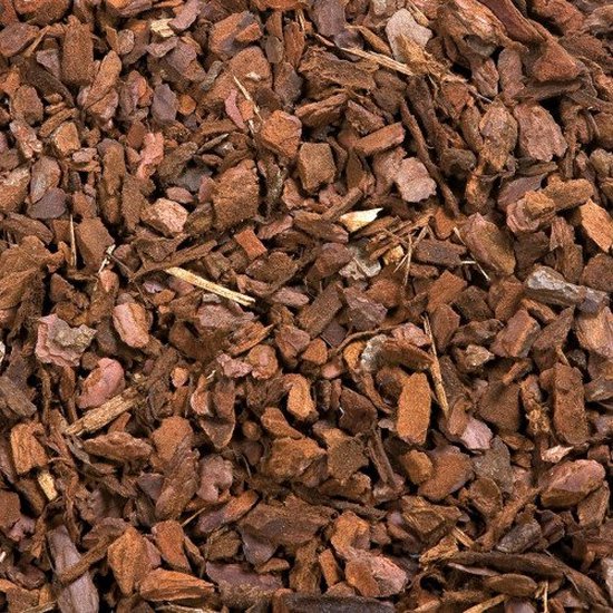 Terrarium Bark Bodemschors Bruin 8 liter bol