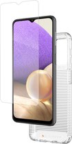Gear4 Invisible Shield Bundle - Geschikt voor Samsung Galaxy A32 5G - Transparant