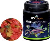 HS aqua Vivid Color Flakes - versterkt kleuren bij aquariumvissen - 200 ml