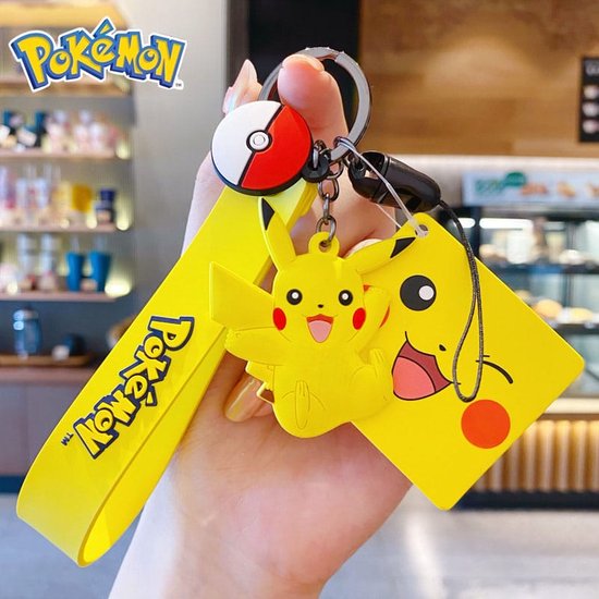 Sleutel hanger Pikachu | Label | Pokemon | Sleutelhanger | Cadeautip | verjaardag