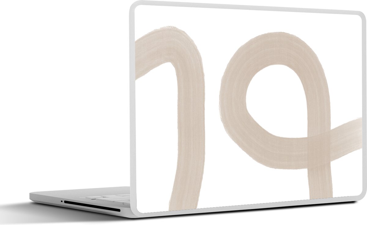 Laptop sticker - 11.6 inch - Abstract - Pastel - Design - 30x21cm - Laptopstickers - Laptop skin - Cover