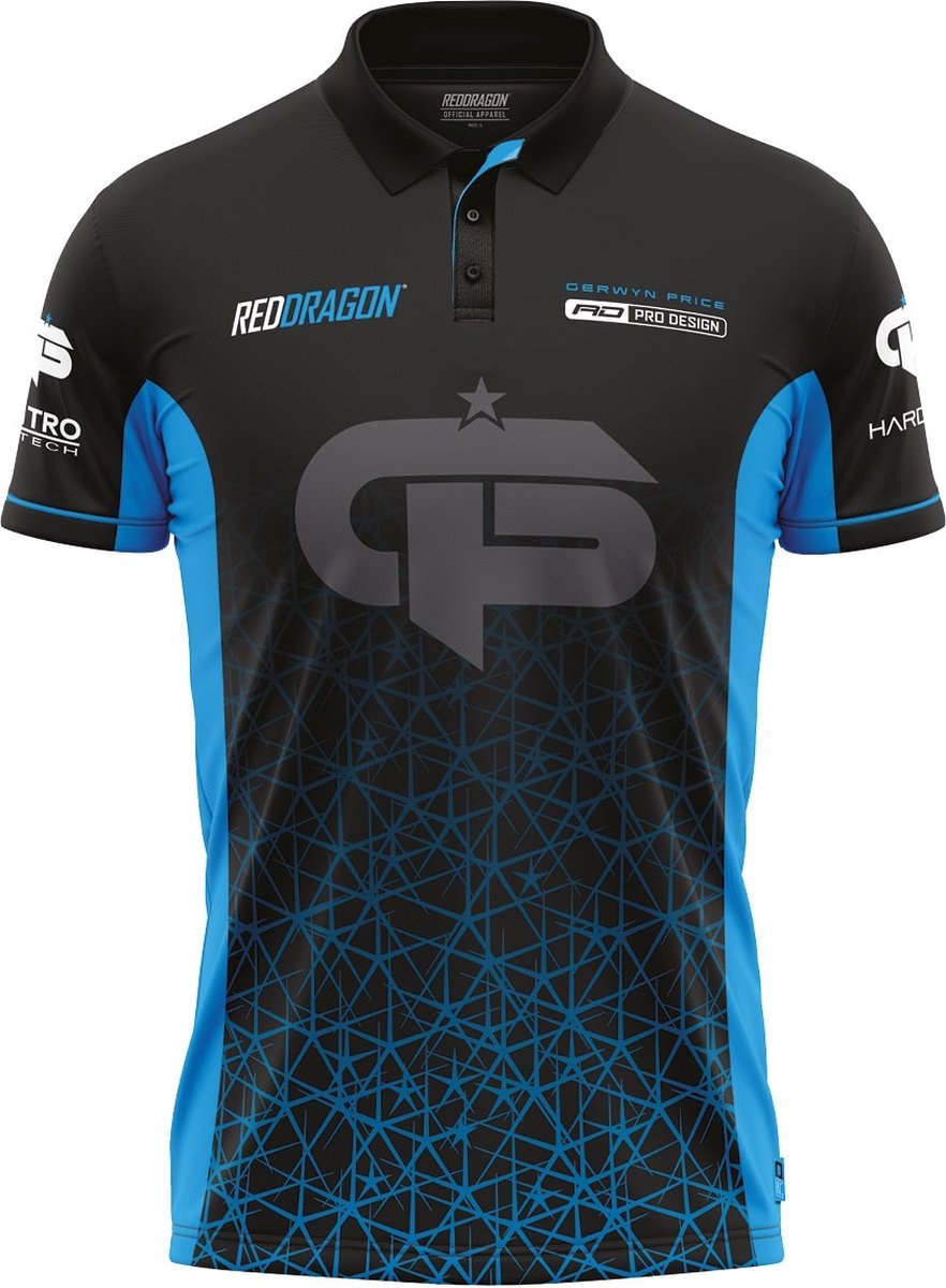 Red Dragon Gerwyn Price Signature Polo - Dart Shirt XL