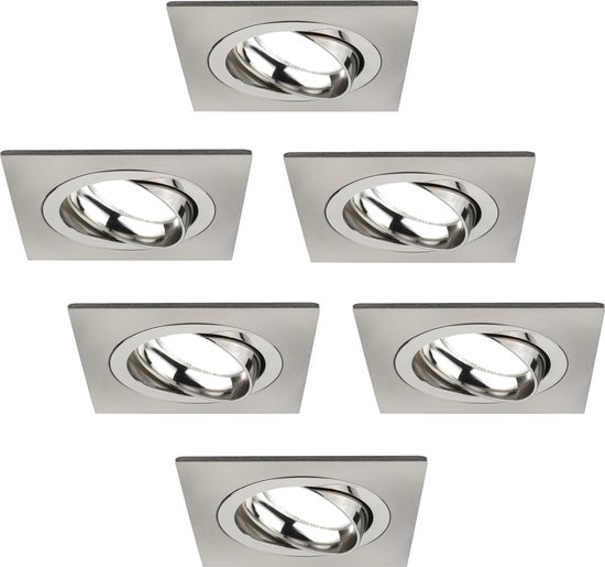FLEDDY led spot rond matt-rvs 2700k dimbaar - B.V
