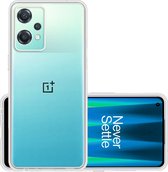 Hoes Geschikt voor OnePlus Nord CE 2 Lite Hoesje Cover Siliconen Back Case Hoes - Transparant