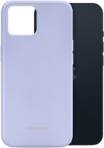 Mobilize Hoesje geschikt voor Apple iPhone 13 Telefoonhoesje Flexibel TPU | Mobilize Rubber Gelly Backcover | iPhone 13 Case | Back Cover - Pastel Purple | Paars