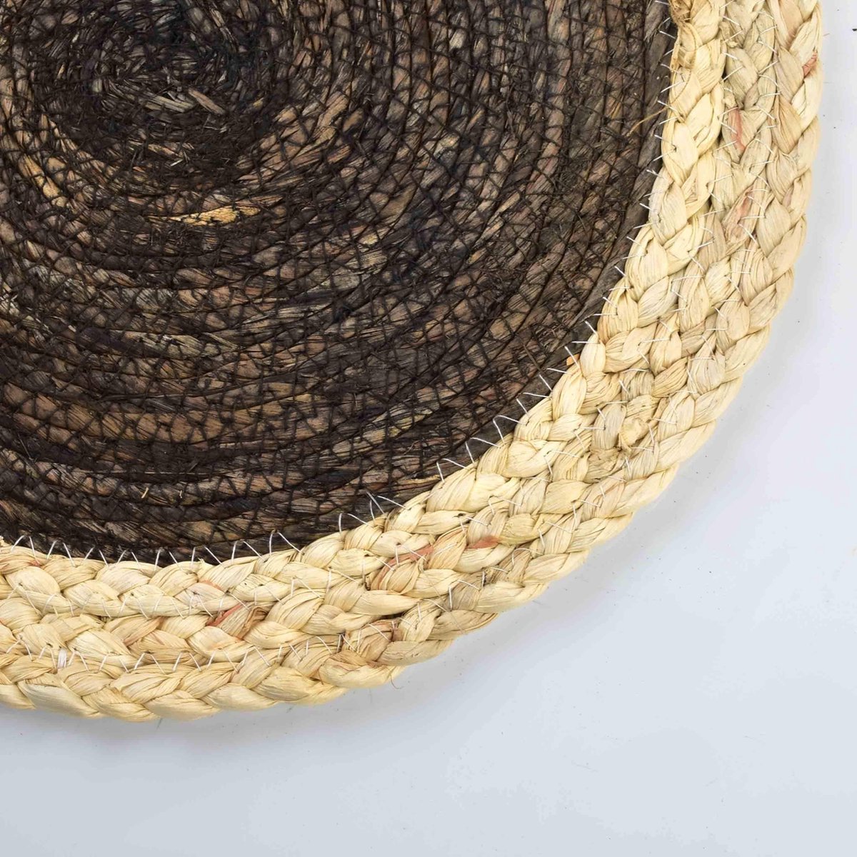 Mondex BALI Serie - Zeegras Mat - 38x38 cm - Boho Stijl
