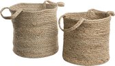 Beliani KAELLA - Mand - Beige - Jute