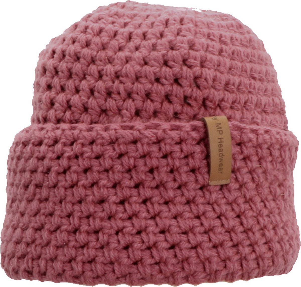 By MP Headwear Newyst Style Q-1315 Beanie Muts - Old Rose