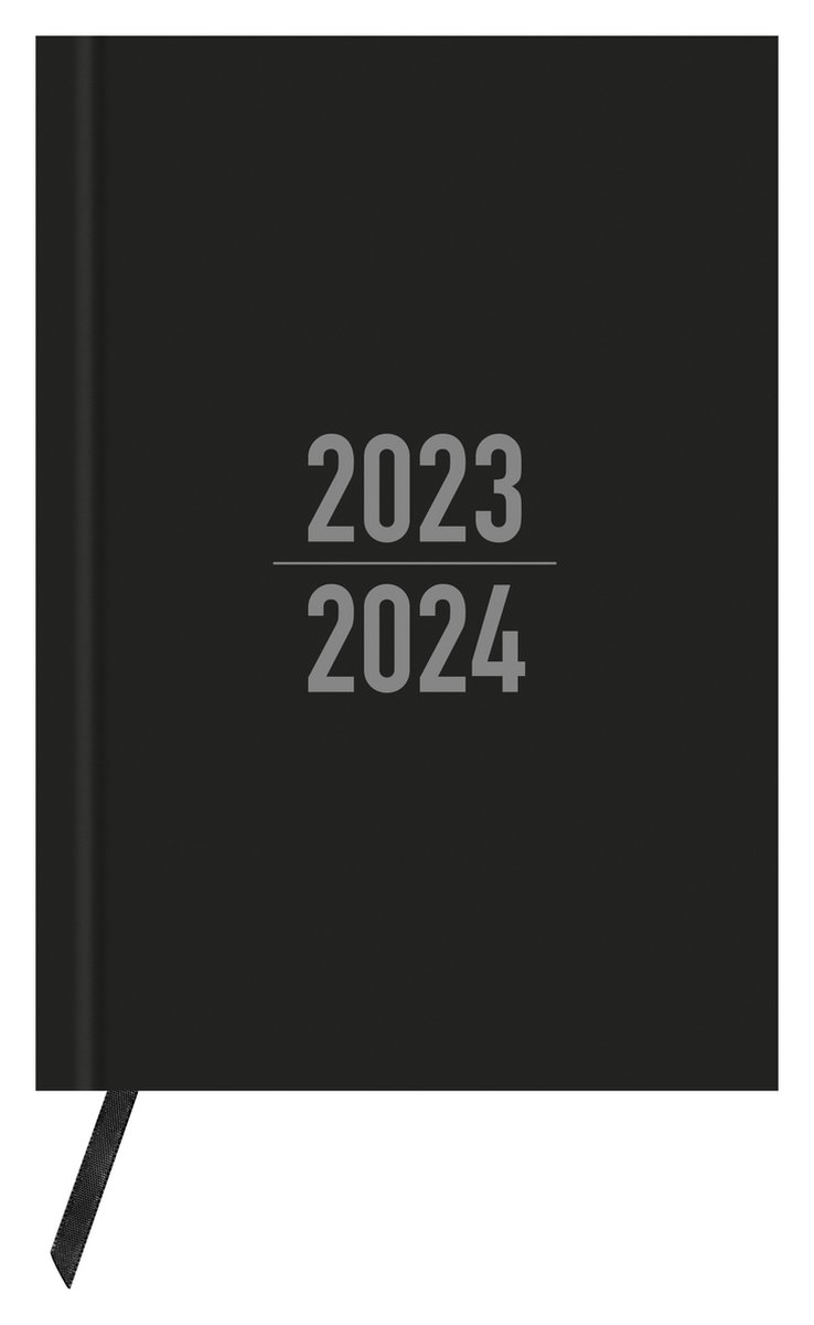 Kangaro schoolagenda - 2023/2024 - A6 - zwart - K-23902