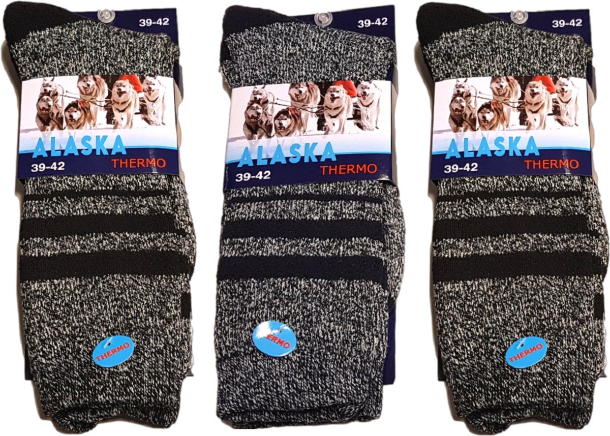 Belucci Thermosokken Alaska Extreme 3 Paar Maat 39/42