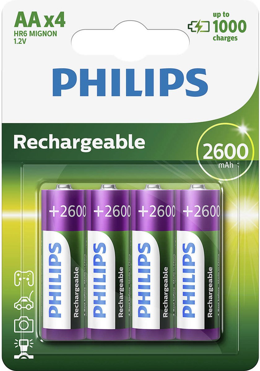 Philips oplaadbare batterij R6B4B260