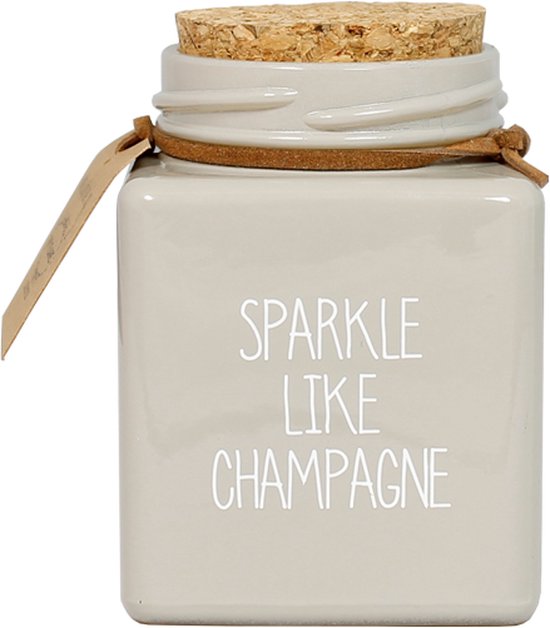 Soja kaars 'Sparkle Like Champagne'