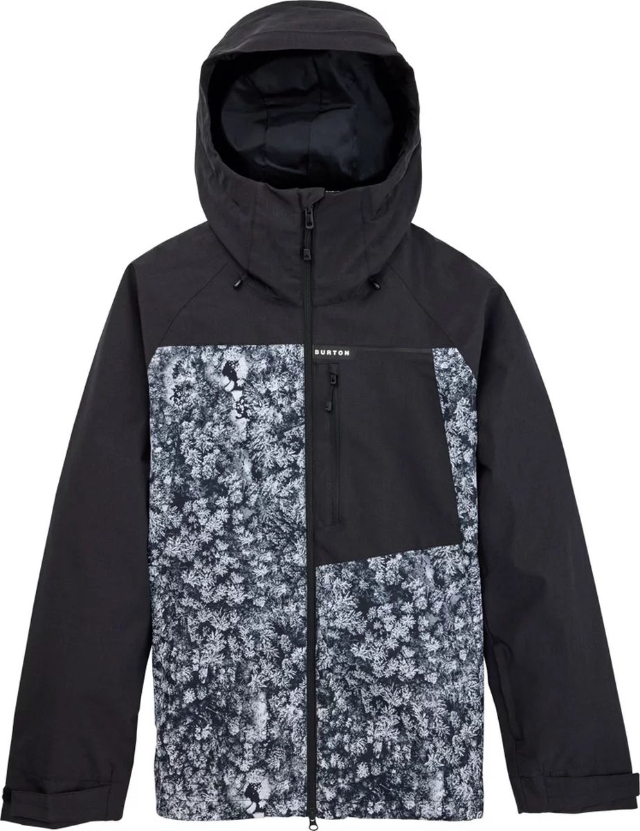 BURTON Men’s Lodgepole 2L True Aerial Pines Zwart