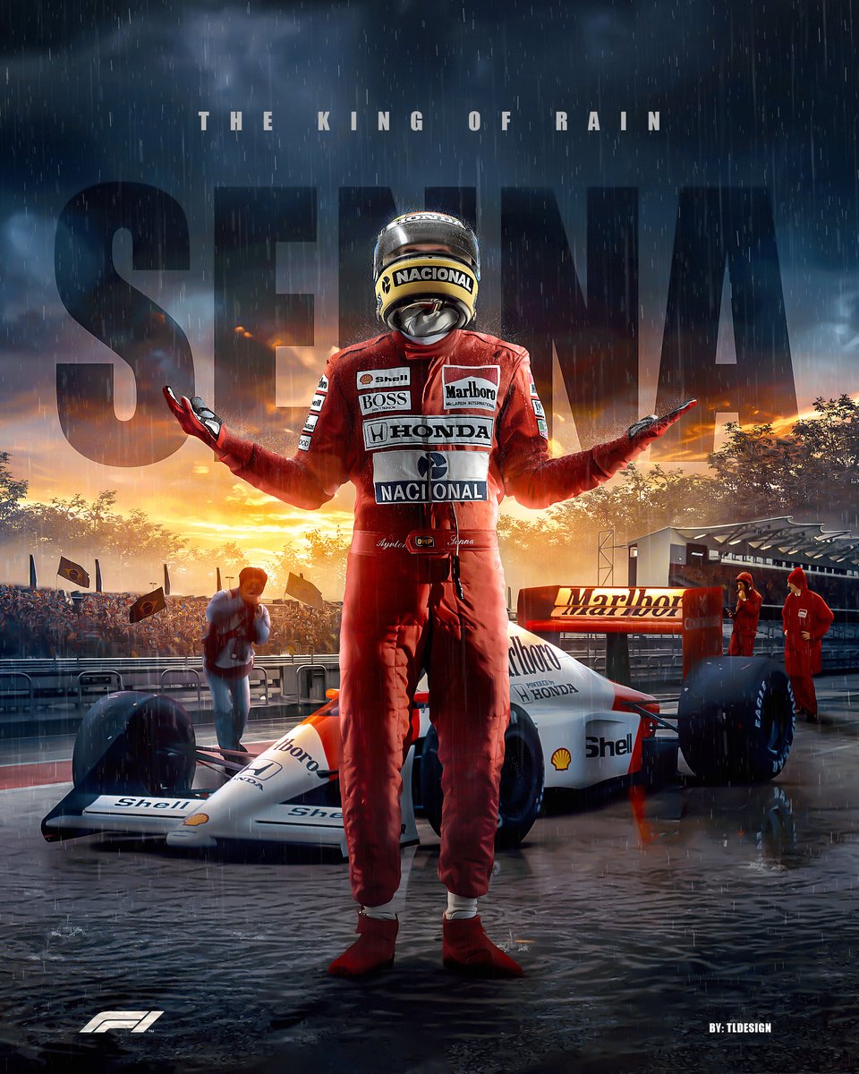 Strandhanddoek - Ayrton Senna - Formule 1 - 100 x 190 cm
