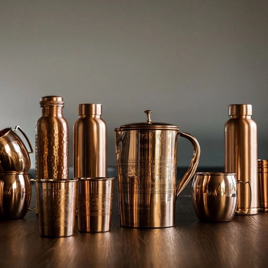 Coupe Cuivre Puur Motif Fleur Entière - 300 ml