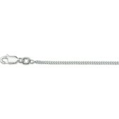 Zilveren collier gourmette 1,6 mm 70cm