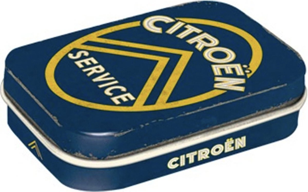 Goedkoopste Citroen service. Pillendoosje 4 x 6 x 1,6 cm.