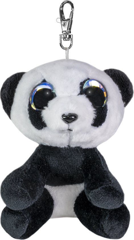 Knuffel Panda Zwart-Wit met baby - 22 cm van PIA soft toys kopen