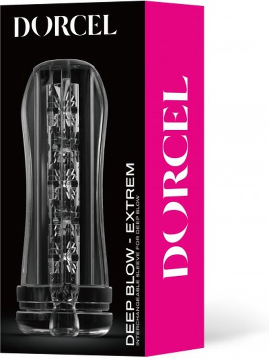 Dorcel Stroker / Manchon pour Masturbateur DEEP BLOW EXTREM - transparent