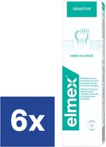 Elmex Dentifrice Sensible - 6 x 75 ml