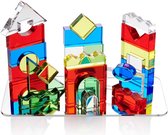 TickiT - Kristallen Bouwblokken van Acryl + Spiegel + Kaarten (25 stuks)