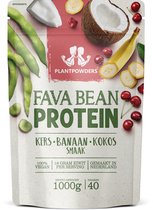 Plantpowders - Plantaardige Eiwitshake - Proteïne Poeder - Eiwitpoeder - Vegan Proteïne Shake - Kers/Banaan/Kokos - 1000 gram (40 shakes)
