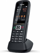 Gigaset R700H PRO Téléphone DECT Identification de l'appelant Noir