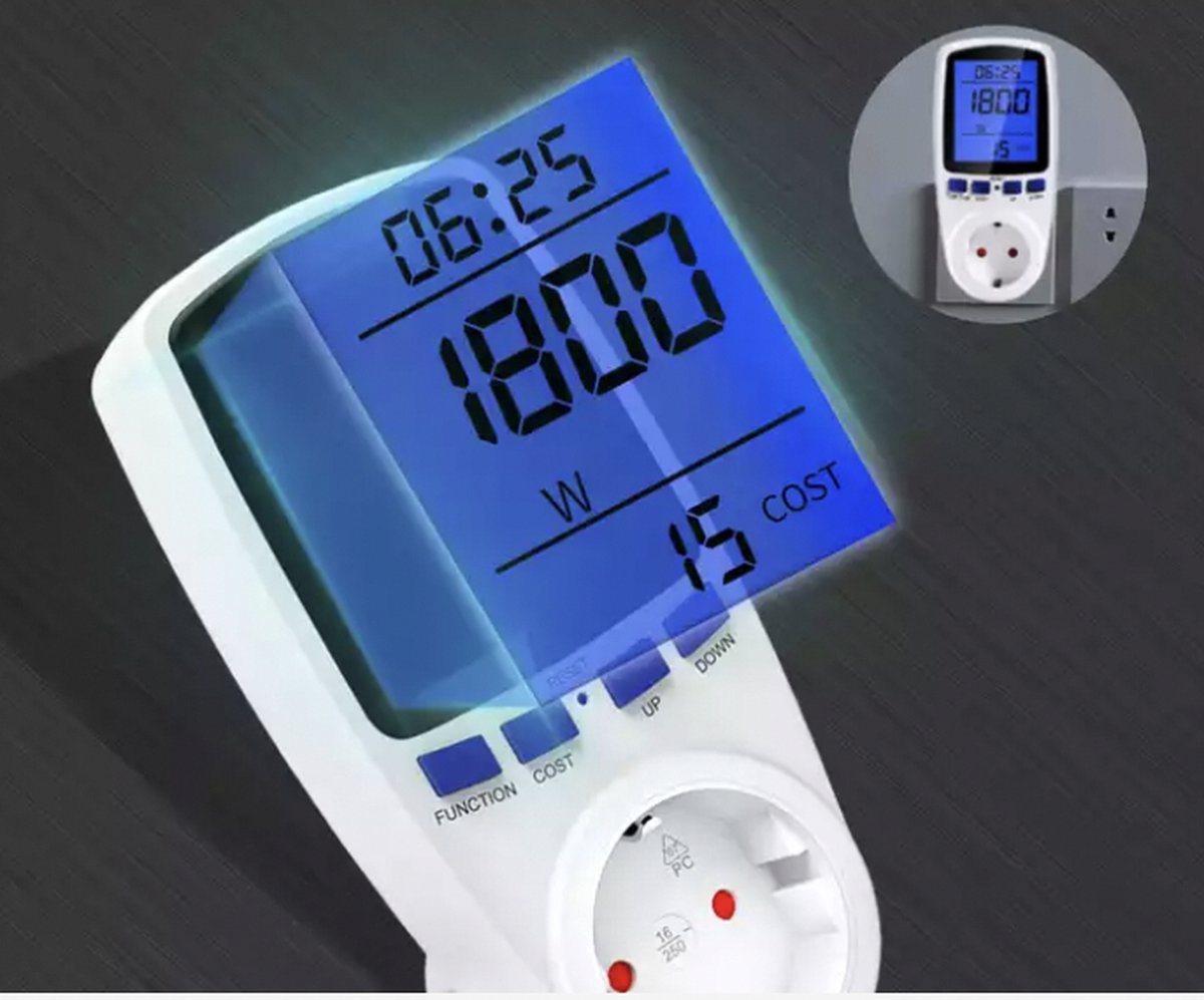 Slimme meter uitlezen? Bestel energieverbruiksmeter | webshop