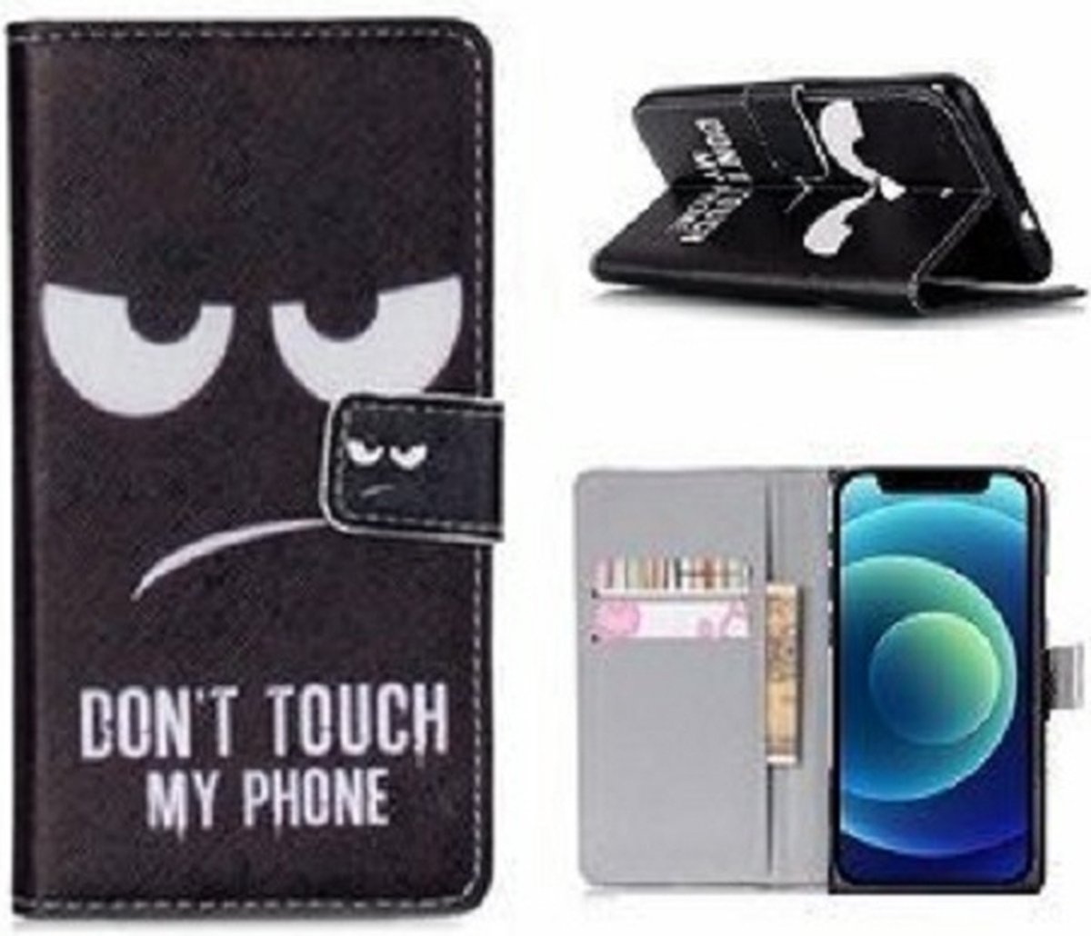iPhone 12 Mini Hoesje Met Pasjeshouder Bookcase My Phone Print