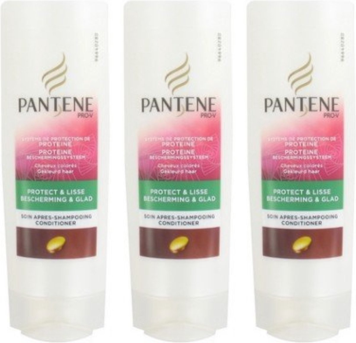 Pantene Pro-V Color Protect & Suave Conditioner - 3 x 250 ml