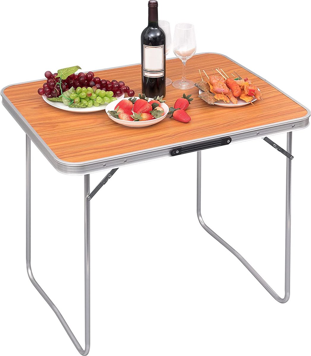 WOLTU Table de camping pliante léger et portable. Table de pique