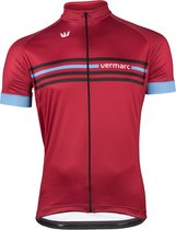 Vermarc Attaco SP. L. Maillot Cyclisme Rouge/ Blauw Taille S