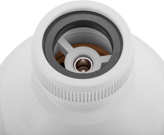 PrimeMatik - Spoelbak afsluiter 113 mm diameter met rooster en 46 mm  afvoerbuis | bol.com