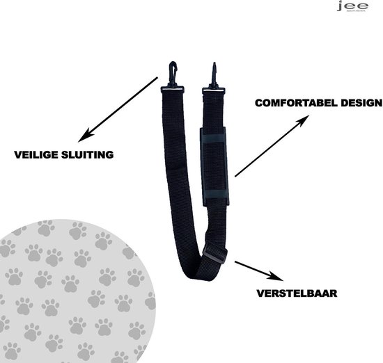 Skybelt Vliegtuigriem zwart/rood