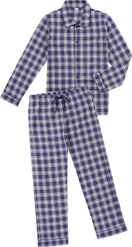 La-V Flanel pyjama set voor jongen met geruit