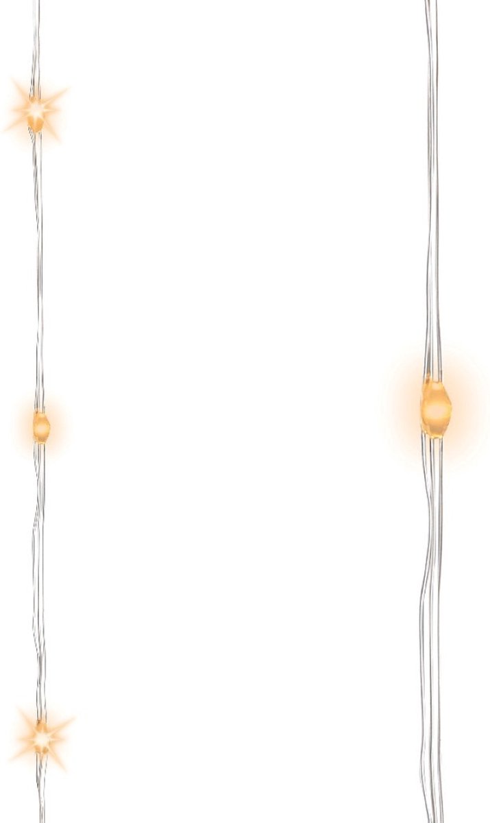 Micro LED lights buiten 900cm-180L zilver/klassiek warm
