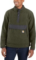 Carhartt Relaxed Fit Fleece - Basil Heather - Pull Homme - taille XXL
