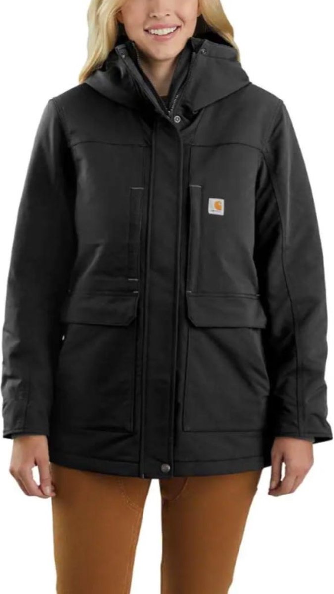 Carhartt Super Dux Insulated Traditional Winterjas Dames Zwart