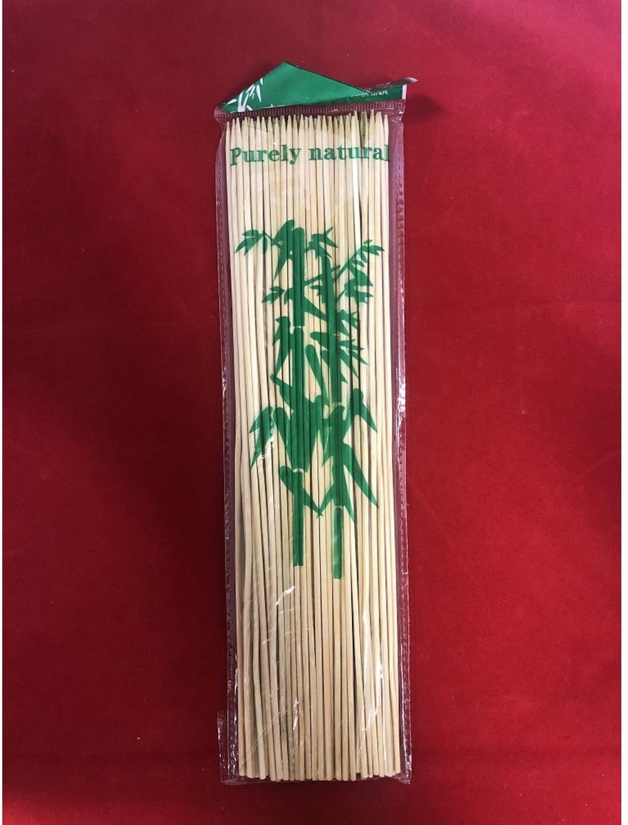 Eda BBQ Satestokjes, Spiezen, Prikkers,Bamboo 30cm -+90 stuks(groot)