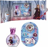 Frozen II Coffret Cadeau - Eau de Toilette 100 ml & Ensemble de Manucure - Avec Vernis à Ongles, Lime à Ongles & Autocollants à Ongles