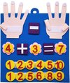 Afbeelding van het spelletje Montessori Leer Rekenen - Beginnen met Rekenen / Cijfers - Leren Tellen - Montessori / Vrij Onderwijs / Zintuig Speelgoed - Ontwikkeling Kinderen / Peuters / Kleuters - Wiskunde - Tellen / Intelligentie voor Kids