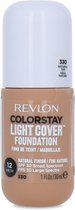 Revlon Colorstay Light Cover Foundation - 330 Natural Tan (SPF 30)