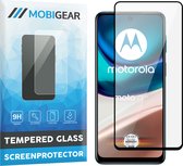 Mobigear Screenprotector geschikt voor Motorola Moto G42 Glazen | Mobigear Premium Screenprotector - Case Friendly - Zwart