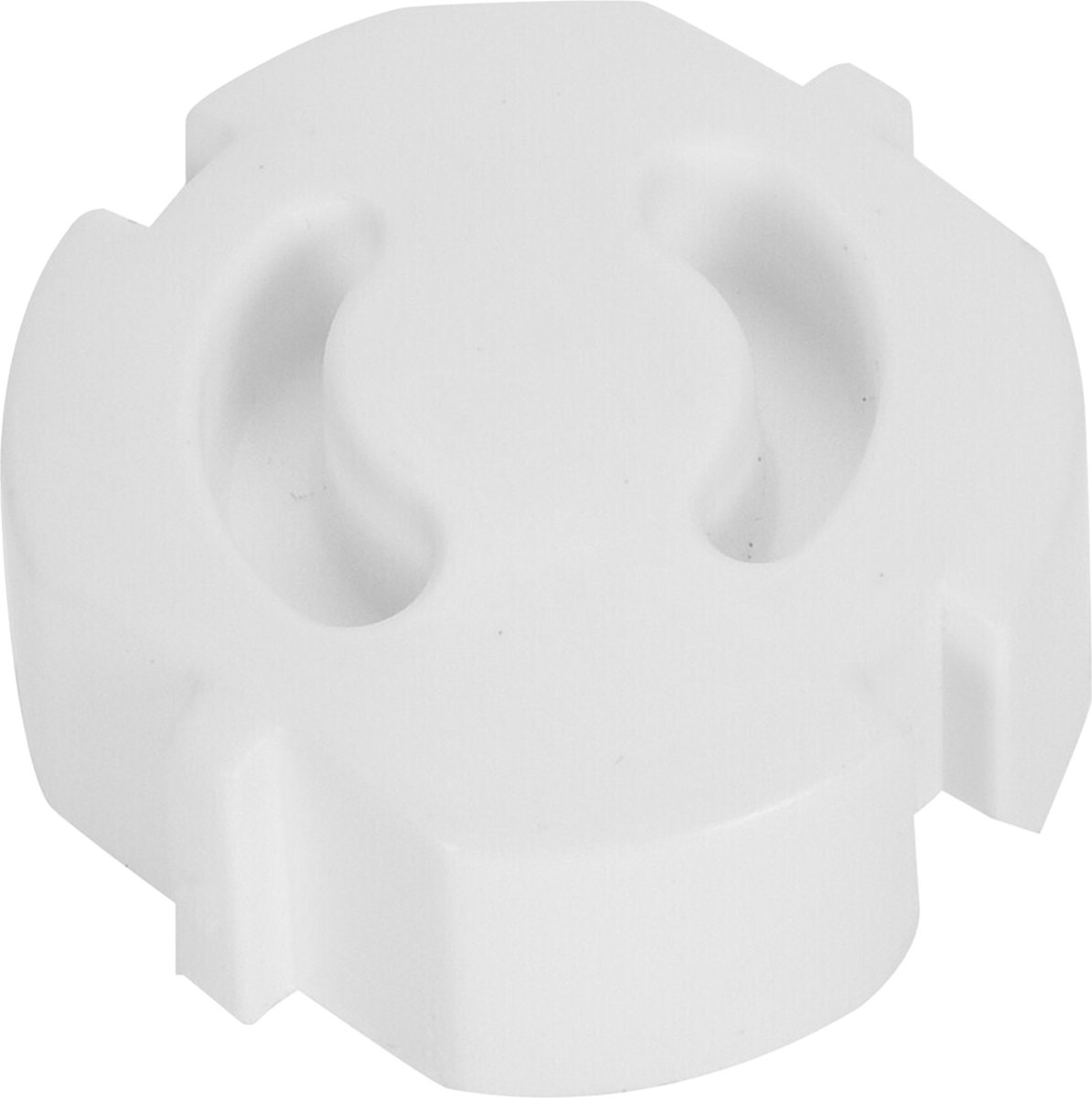 Stopcontact beveiliging klemmetjes/beveiligers - Set van 8x stuks wit – foto 3