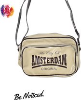 Robin Ruth Originals Amsterdam Schoudertas - Beige