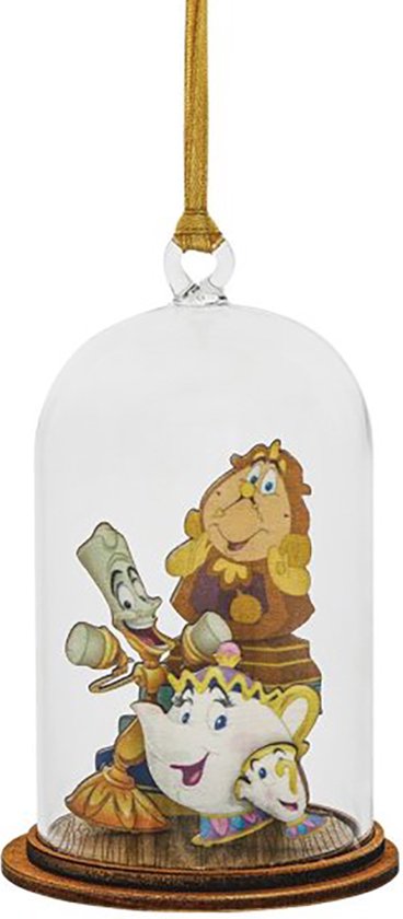 Enchanting Disney Collection - Beauty & The Beast - Loyal Servants - Glazen stolp